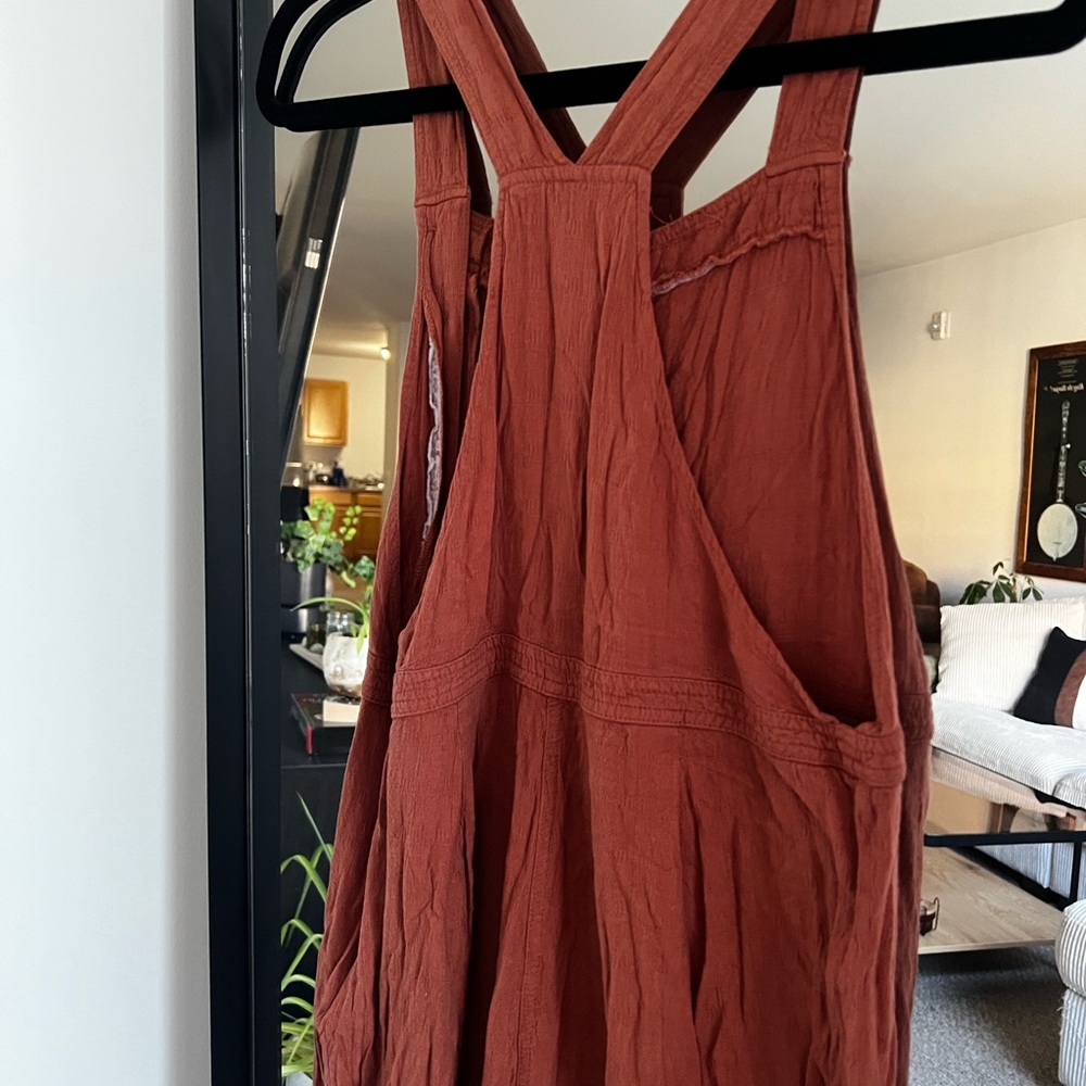 Universal Thread Terracotta Overalls - image 3